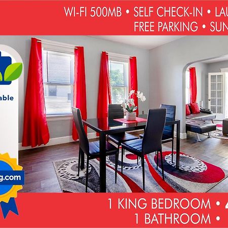 The Rubi Lounge - Spacious Brooklyn Centre Modern Escape Near Downtown With Parking, 300Mb Wifi & Self Check-In Cleveland Extérieur photo