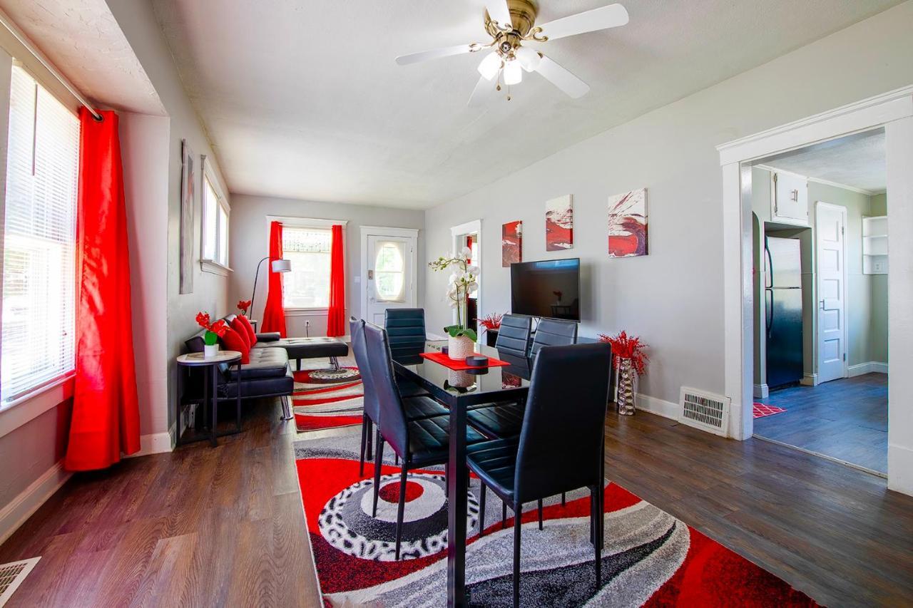 The Rubi Lounge - Spacious Brooklyn Centre Modern Escape Near Downtown With Parking, 300Mb Wifi & Self Check-In Cleveland Extérieur photo